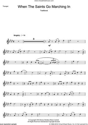 When the Saints Go Marching in Trumpet Sheet Music: A Journey Through the Power of Music